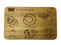 Vesperbrett Bambus 22 x 14 cm